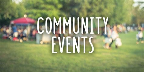 Community Coffee Events